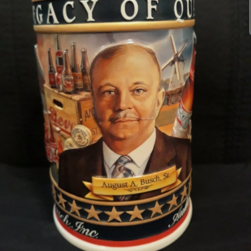 Anheuser-Busch A Legacy of Quality Stein 2002 State Convention#23724 ~Preowned